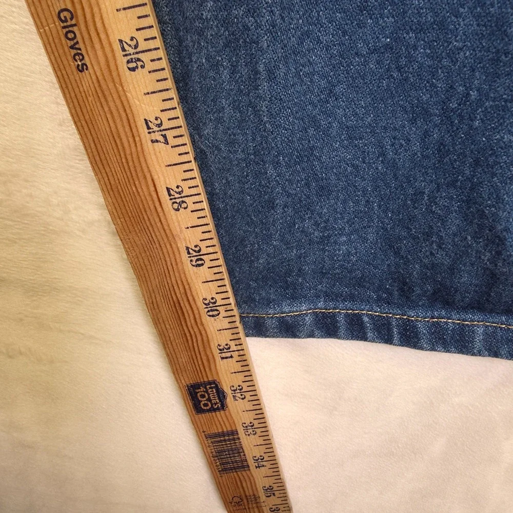 Wrangler Jeans Mens 36x32 Blue Cowboy Cut Original Fit Medium Wash Denim Western
